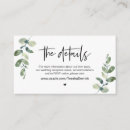 Search for leaf design invitations Eucalyptus