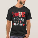 Search for 1st grade teacher tshirts Heart