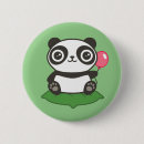 Search for cute panda badges Simple