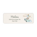 Search for airplane baby shower return address labels Mother to be