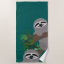 Search for sloth beach towels Animals