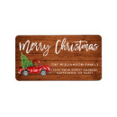 Search for rustic barn return address labels Merry christmas