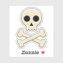 Search for cartoon skull stickers Spooky