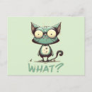 Search for creepy cat postcards Animal