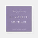 Search for lavender wedding napkins Minimal