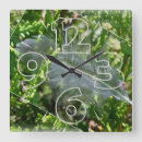 Search for white feather clocks Green
