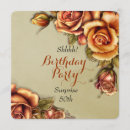Search for glowing square invitations Floral