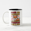 Search for funny fox mugs Clever saying