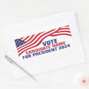 Search for candidate stickers Vote