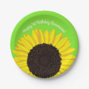 Search for sunflower paper plates Colourful