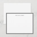 Search for elegant business note cards Border