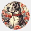 Search for great dane stickers Retro