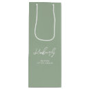 Search for sage green gift bags Maid of honour