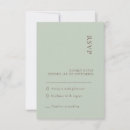 Search for response wedding invitations Minimal