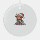 Search for highland cow christmas tree decorations Farm animal