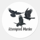 Search for crow silhouette stickers Birds