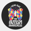 Search for autism awareness butterfly stickers Brain