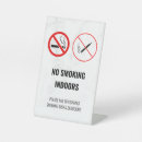 Search for no smoking signs Round crossed over circle
