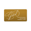 Search for graduation gold return address labels Celebration
