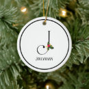 Search for letter j christmas tree decorations Elegant