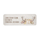 Search for antler return address labels Flower