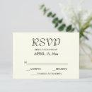Search for number of guests rsvp cards Simple