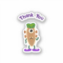 Search for monster thank you stickers Funny