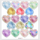 Search for blue crystal stickers Glamourous