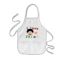 Search for black haired aprons For kids