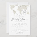 Search for aeroplane bridal shower invitations Globe