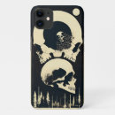 Search for skull and bones iphone cases Black