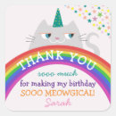 Search for rainbow cat stickers Birthday