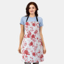 Search for red rose wedding aprons Flowers
