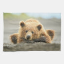 Search for brown bear tea towels Alaska