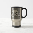 Search for skull and crossbones travel mugs Jolly roger
