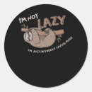 Search for funny sloth stickers Chilling