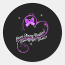 Search for fibromyalgia warrior stickers Purple