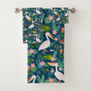 Search for colorful bath towels Tropical