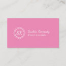 Search for light pink business cards Professional
