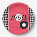 Search for black and white checkered plates Vintage