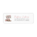Search for pink baby return address labels Dusty rose