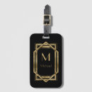 Search for black luggage tags Initial