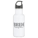 Search for wedding water bottles Bride tribe