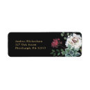 Search for beautiful blooms return address labels Pretty