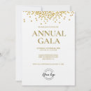Search for gala event invitations Gold