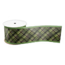 Search for green tartan plaid ribbon Black
