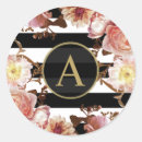 Search for black and white stripe stickers Flowers