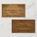 Search for hard business cards Wood
