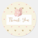 Search for yellow baby shower thank you stickers Elegant