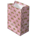Search for crown gift bags Pink